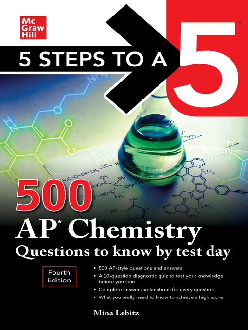 Title details for 500 AP Chemistry Questions to Know by Test Day by Mina Lebitz - Wait list